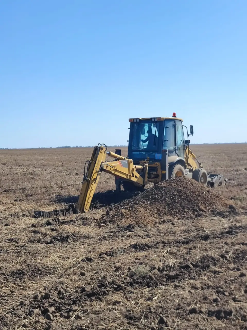 Строительно-монтажные работы по оросительной системе